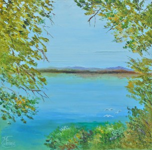 Jean Marie Ferrer artiste peintre de Provence, vente en ligne de tableaux à l'huile au couteau sur toile au couleurs de la Provence. Tableaux petits format. Au marais.