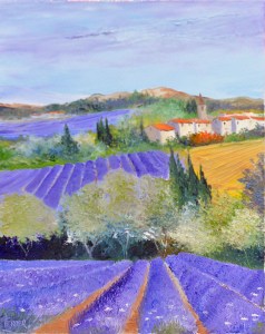 Jean Marie Ferrer artiste peintre de Provence, vente en ligne de tableaux à l'huile au couteau sur toile au couleurs de la Provence. Au pays des lavandes.