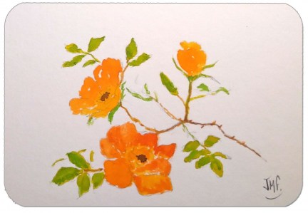 Jean Marie Ferrer artiste peintre de Provence, vente en ligne de cartes postales uniques au couleurs de la Provence. Série "Fête des mères"