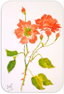 Jean Marie Ferrer artiste peintre de Provence, vente en ligne de cartes postales uniques au couleurs de la Provence. Série "Fête des mères"